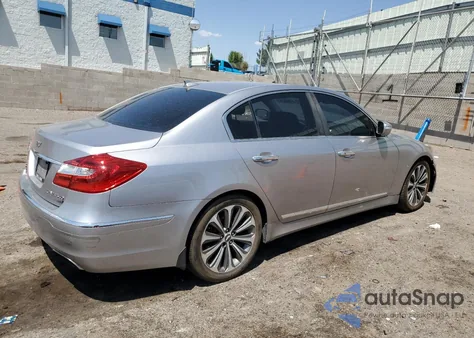 2013 Hyundai Genesis 5.0L z USA, uszkodzony, nr VIN KMHGC4DH1DU250256
